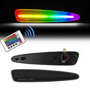 CORVETTE 05-13 FRONT/REAR RGB DYNAMIC LED SIDE MARKERS w/ REMOTE - Infinite Aero