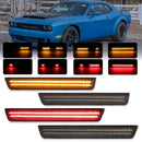 CHALLENGER 15-23 FRONT/REAR DYNAMIC SMOKED LED SIDE MARKERS