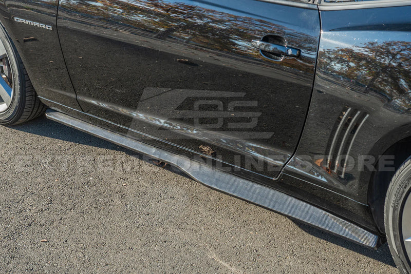 Fit 12-15 Chevrolet Camaro ZL1 MB Style Side Skirts Splitter Add On Extension PP Fit 12-15 Chevrolet Camaro ZL1 MB Style Side Skirts Splitter Add On Extension PP
