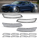 CAMARO 16-24 FRONT/REAR DYNAMIC CLEAR LED SIDE MARKERS - Infinite Aero
