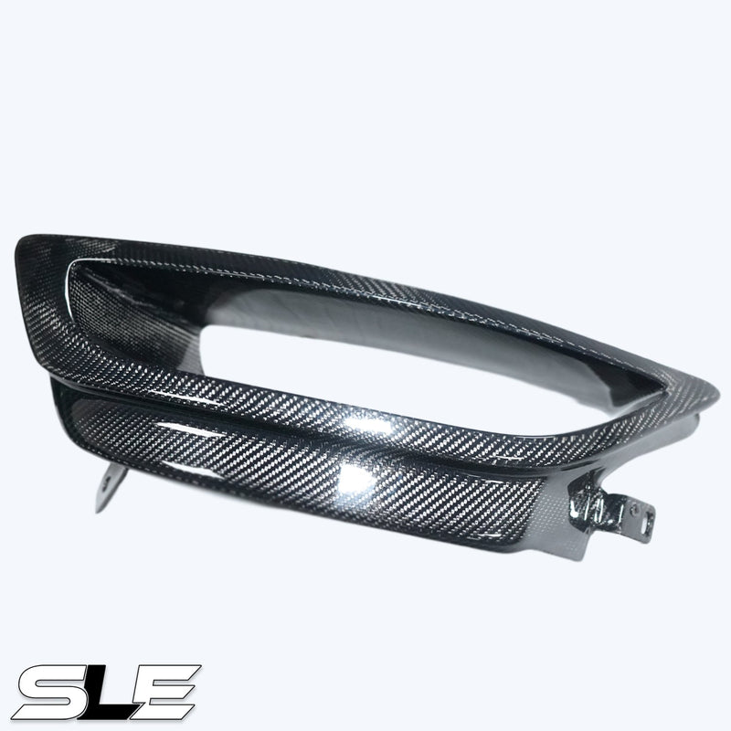 MUSTANG 15-17 CARBON FIBER HEADLIGHT DELETE - Infinite Aero
