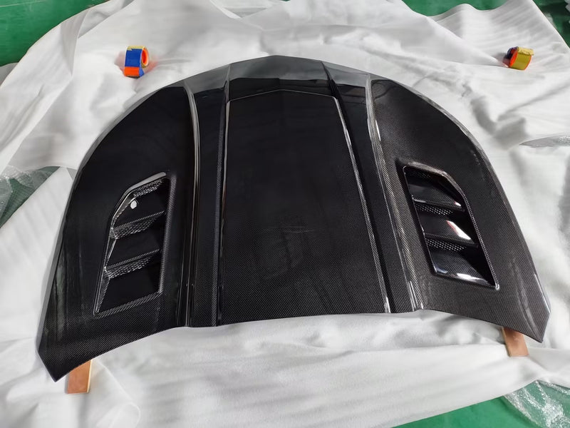 CAMARO 16-24 CARBON FIBER LOW COWL HOOD - Infinite Aero