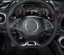 CAMARO 16-24 CARBON FIBER STEERING WHEEL TRIM COVER - Infinite Aero
