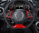 CAMARO 16-24 CARBON FIBER STEERING WHEEL TRIM COVER - Infinite Aero