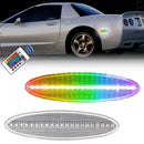 CORVETTE 97-04 REAR RGB DYNAMIC LED SIDE MARKERS w/ REMOTE - Infinite Aero