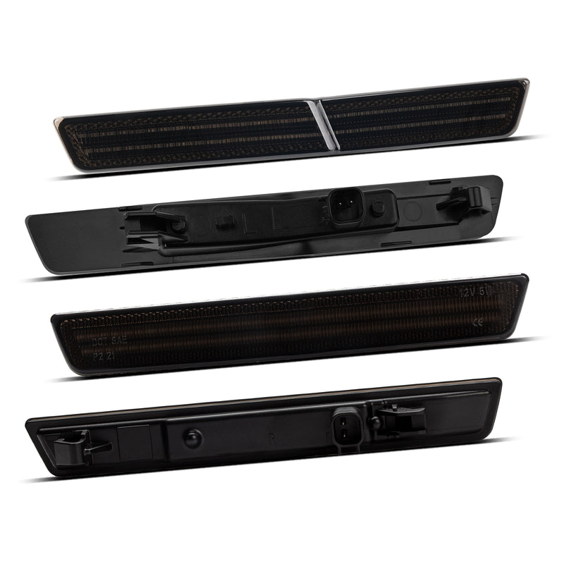 CHALLENGER WIDEBODY 15-23 FRONT/REAR DYNAMIC SMOKED LED SIDE MARKERS