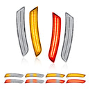 CAMARO 16-24 FRONT/REAR DYNAMIC CLEAR LED SIDE MARKERS - Infinite Aero