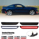 MUSTANG 11-14 FRONT/REAR DYNAMIC SMOKED LED SIDE MARKERS