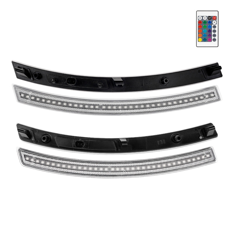 CORVETTE 14-19 FRONT/REAR RGB DYNAMIC LED SIDE MARKERS w/ REMOTE - Infinite Aero