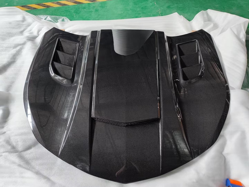 CAMARO 16-24 CARBON FIBER LOW COWL HOOD - Infinite Aero