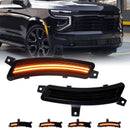 TAHOE/SUBURBAN/YUKON/ESCALADE 25-26 FRONT DYNAMIC SMOKED LED SIDE MARKERS - Infinite Aero