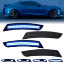 CAMARO 16-24 FRONT/REAR DYNAMIC SMOKED LED SIDE MARKERS - Infinite Aero