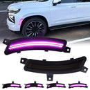 TAHOE/SUBURBAN/YUKON/ESCALADE 25-26 FRONT DYNAMIC SMOKED LED SIDE MARKERS - Infinite Aero