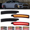 MUSTANG 24-26 FRONT/REAR DYNAMIC SMOKED LED SIDE MARKERS