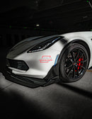 CORVETTE 14-19 C7 STAGE 3.5 ZR1 STYLE FRONT SPLITTER - Infinite Aero