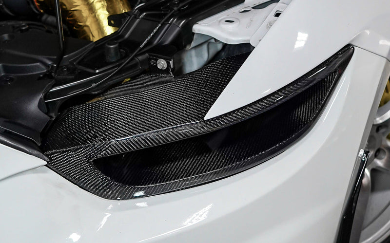 MUSTANG 15-17 CARBON FIBER HEADLIGHT DELETE - Infinite Aero