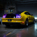 MUSTANG 15-23 EURO RGB SEQUENTIAL LED CLEAR TAILLIGHTS