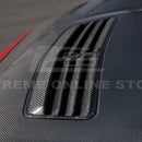 MUSTANG 24-26 CARBON FIBER HOOD with VENT