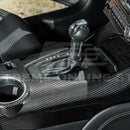 MUSTANG 24-26 CARBON FIBER CENTER CONSOLE COVER