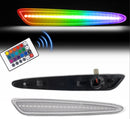 CORVETTE 05-13 FRONT/REAR RGB DYNAMIC LED SIDE MARKERS w/ REMOTE - Infinite Aero