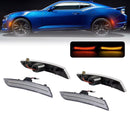 CAMARO 16-24 FRONT/REAR CLEAR LED SIDE MARKERS