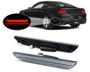 MUSTANG 15-23 REAR CLEAR LED SIDE MARKERS - Infinite Aero