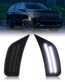 TAHOE/SUBURBAN/YUKON/ESCALADE 21-23 FRONT SMOKED LED SIDE MARKERS - Infinite Aero