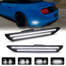 MUSTANG 15-23 REAR DYNAMIC SMOKED LED SIDE MARKERS - Infinite Aero