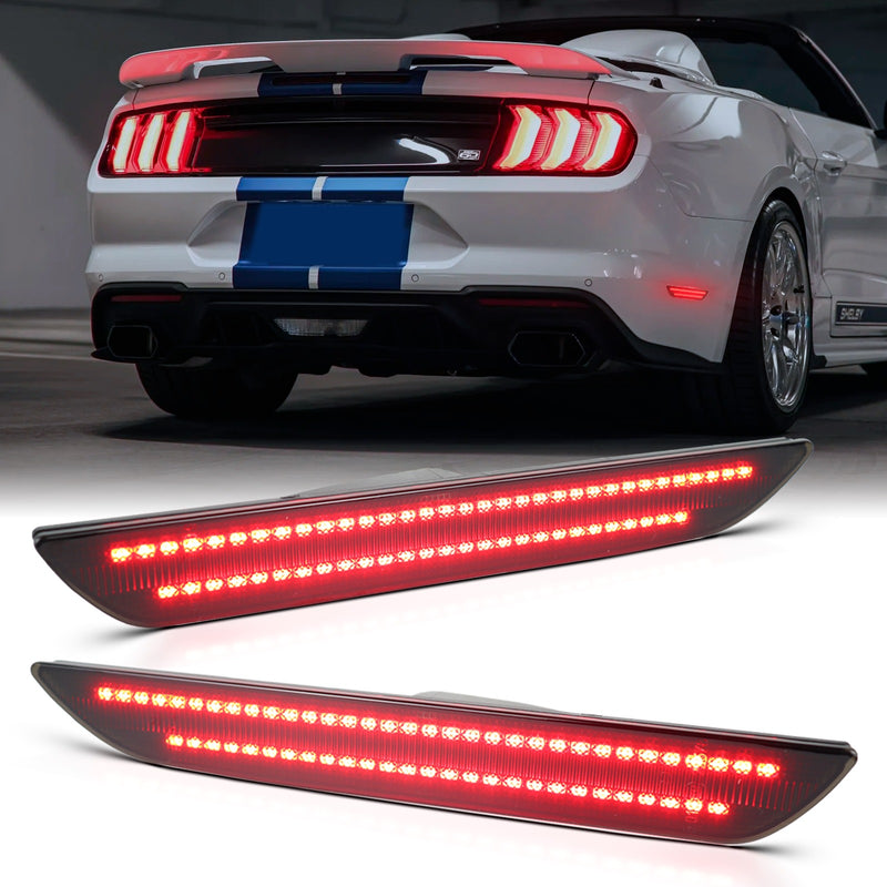 MUSTANG 15-23 REAR SMOKED LED SIDE MARKERS - Infinite Aero