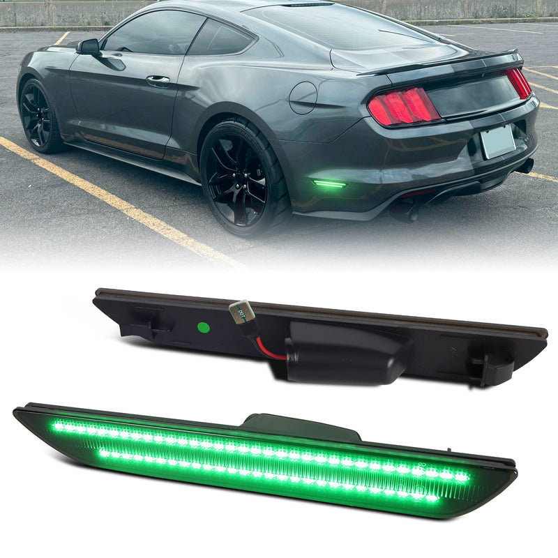 MUSTANG 15-23 REAR SMOKED LED SIDE MARKERS - Infinite Aero