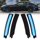 MUSTANG 24-26 FRONT/REAR SMOKED LED SIDE MARKERS - Infinite Aero