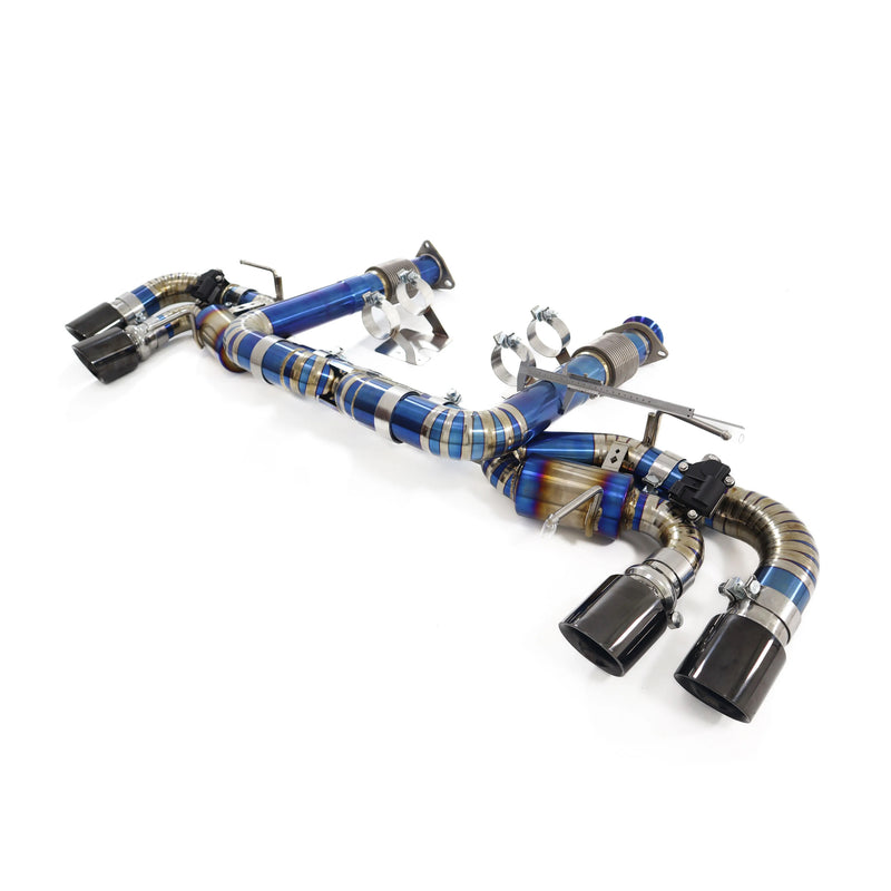CORVETTE 20-25 Titanium Valved Exhaust System - Infinite Aero
