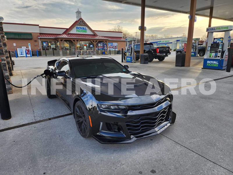 CAMARO 16-24 CARBON FIBER LOW COWL HOOD - Infinite Aero