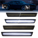 CHALLENGER WIDEBODY 15-23 FRONT/REAR SMOKED LED SIDE MARKERS