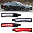 MUSTANG 24-26 FRONT/REAR DYNAMIC SMOKED LED SIDE MARKERS