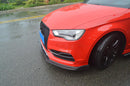 AUDI A3 S LINE / S3 2014-2016 R SPEC CARBON FIBER SPLITTER - Infinite Aero