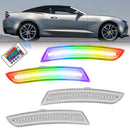 CAMARO 16-24 FRONT/REAR RGB DYNAMIC LED SIDE MARKERS w/ REMOTE