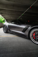 CORVETTE 14-19 ZR1 CONVERSION FRONT FENDER VENTS FOR GRAND SPORT, Z06 - Infinite Aero