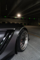 CORVETTE 14-19 EXTENDED FRONT & REAR SPLASH GUARDS - Infinite Aero
