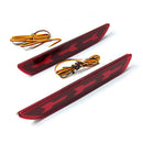 MUSTANG 15-23 REAR DYNAMIC FLOWING TURN SIGNAL SMOKED LED SIDE MARKERS - Infinite Aero