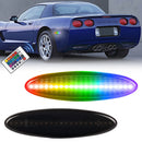 CORVETTE 97-04 REAR RGB DYNAMIC LED SIDE MARKERS w/ REMOTE - Infinite Aero