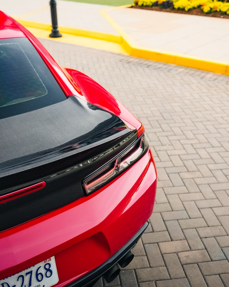 CAMARO 16-23 Carbon Fiber Trunk (With Ducktail Spoiler) - Infinite Aero
