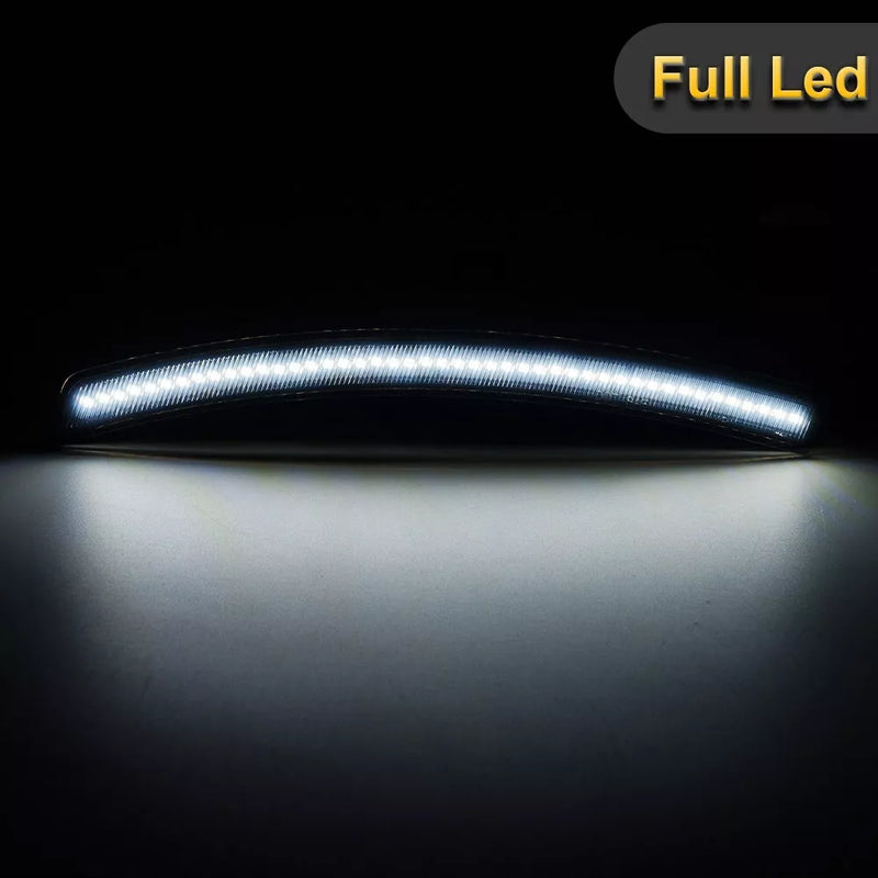 CORVETTE 14-19 FRONT/REAR SMOKED LED SIDE MARKERS - Infinite Aero