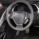 CORVETTE 14-19 STEERING WHEEL CHROME DELETE COVER - Infinite Aero