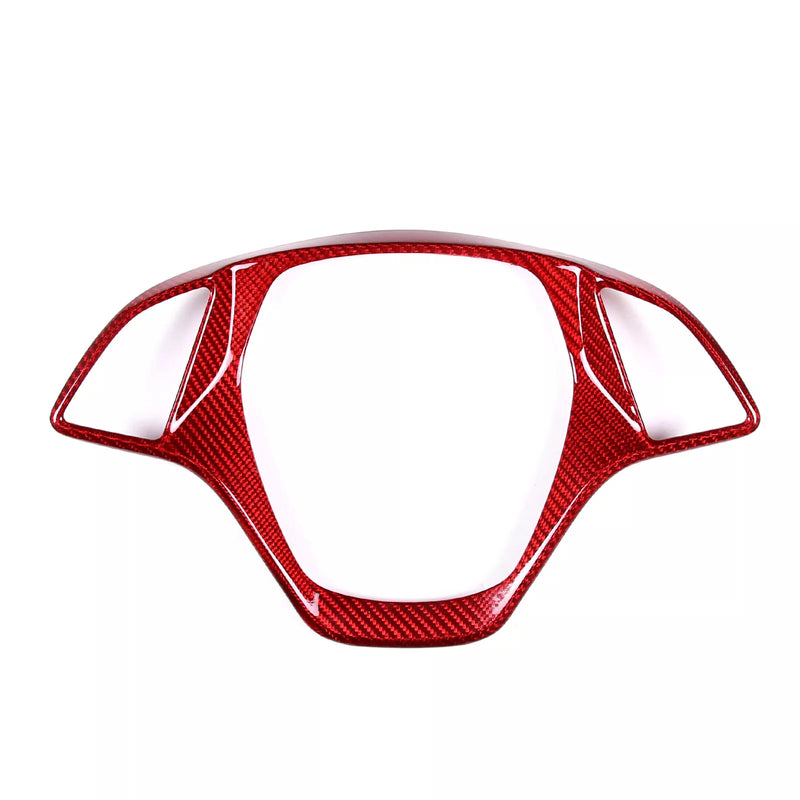 CORVETTE 14-19 STEERING WHEEL CHROME DELETE COVER - Infinite Aero