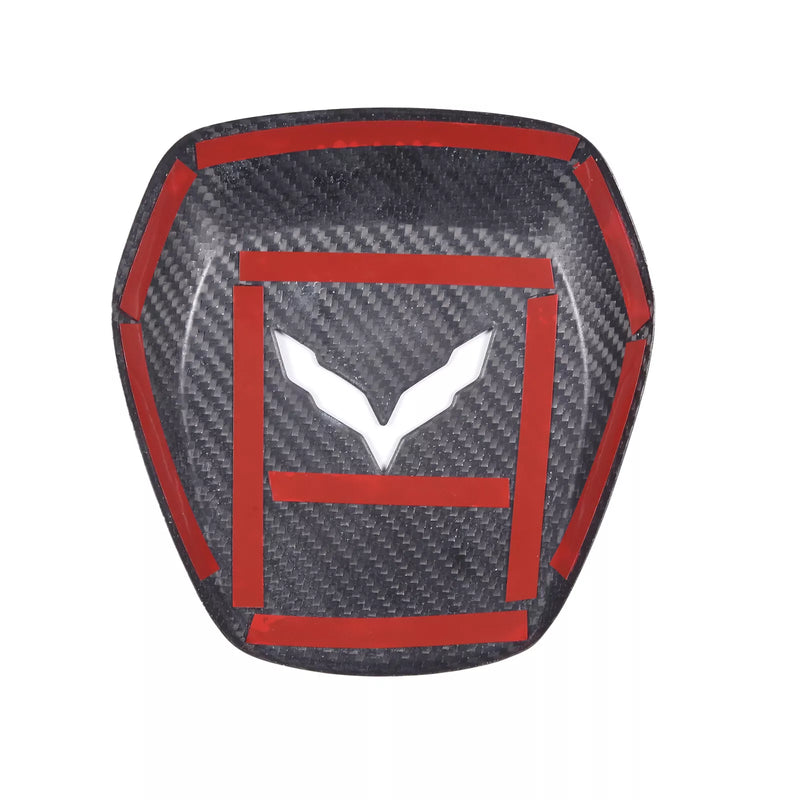 CORVETTE 14-19 CARBON FIBER AIRBAG COVER - Infinite Aero