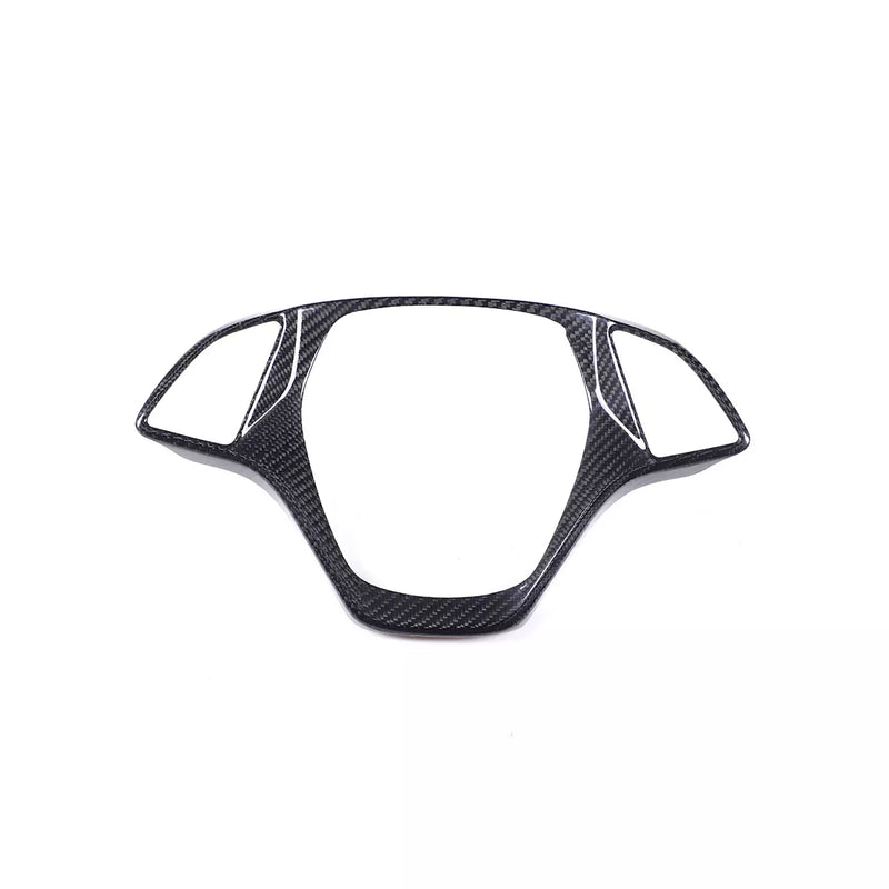CORVETTE 14-19 STEERING WHEEL CHROME DELETE COVER - Infinite Aero