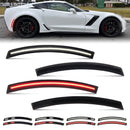 CORVETTE 14-19 FRONT/REAR DYNAMIC SMOKED LED SIDE MARKER - Infinite Aero