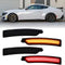 MUSTANG 24-26 FRONT/REAR SMOKED LED SIDE MARKERS - Infinite Aero