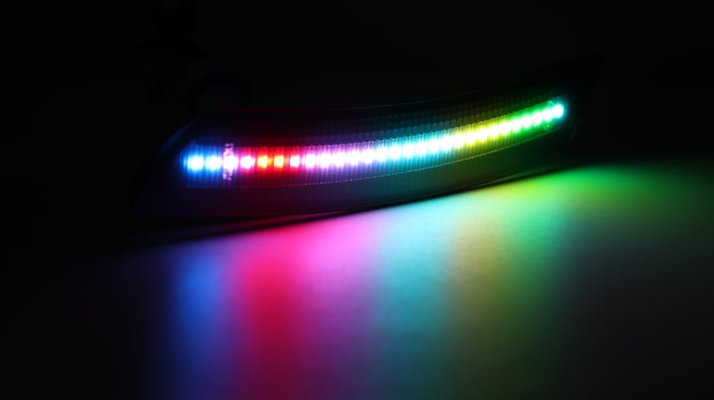CAMARO 16-24 FRONT/REAR FLOWING RGB SMOKED LED SIDE MARKERS - Infinite Aero